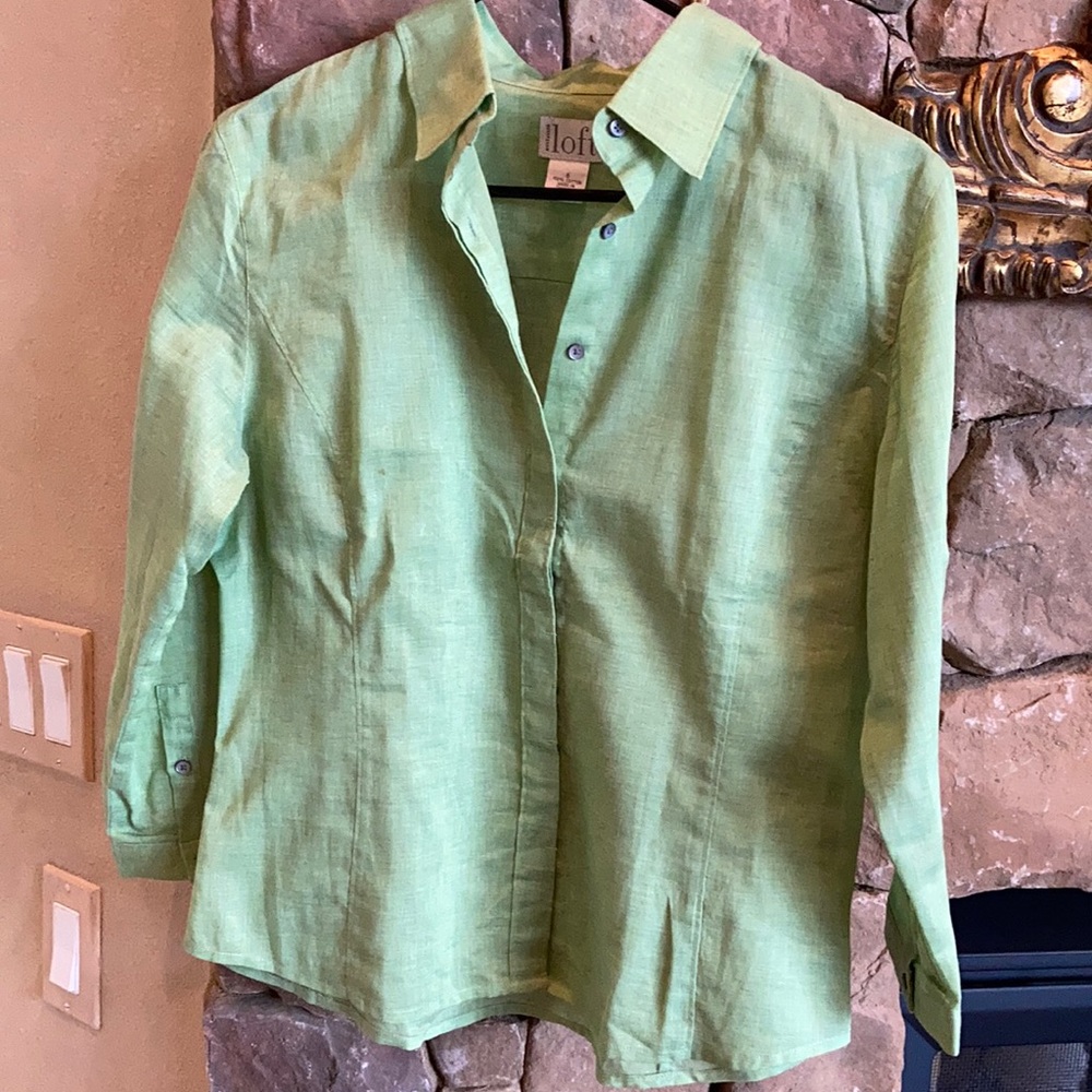 LOFT linen Shirt